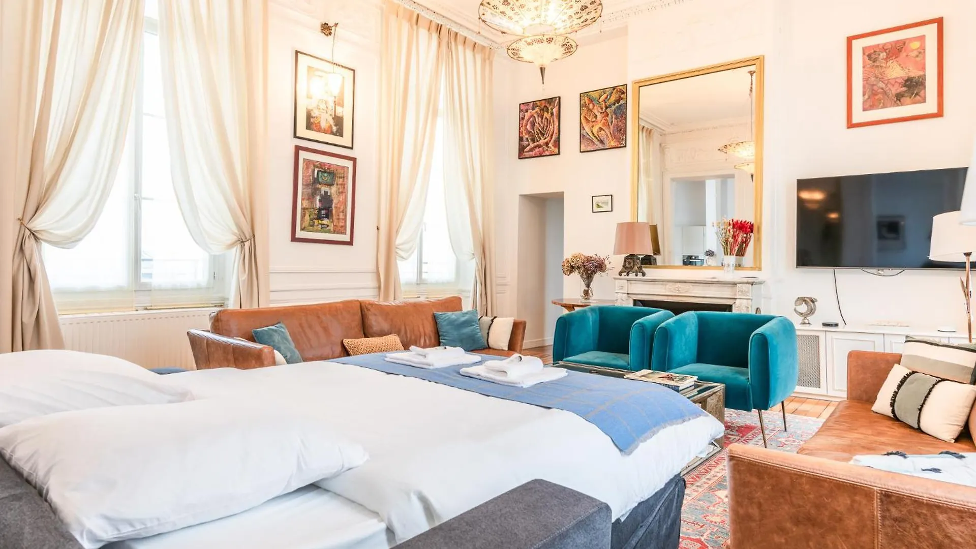 Apartment Luxury Typical Parisian Flat - 5 Min From Louvre Paris