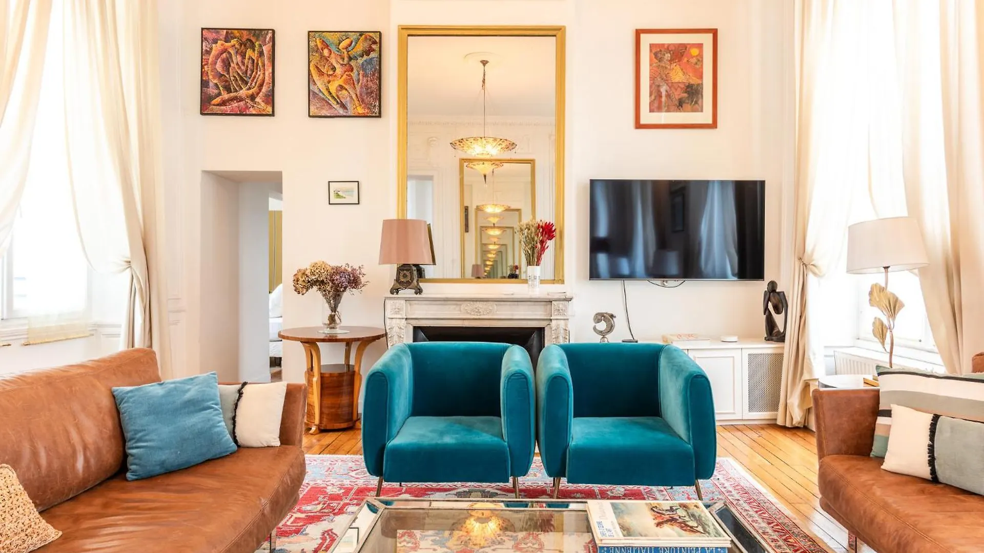 Luxury Typical Parisian Flat - 5 Min From Louvre Apartment Paris