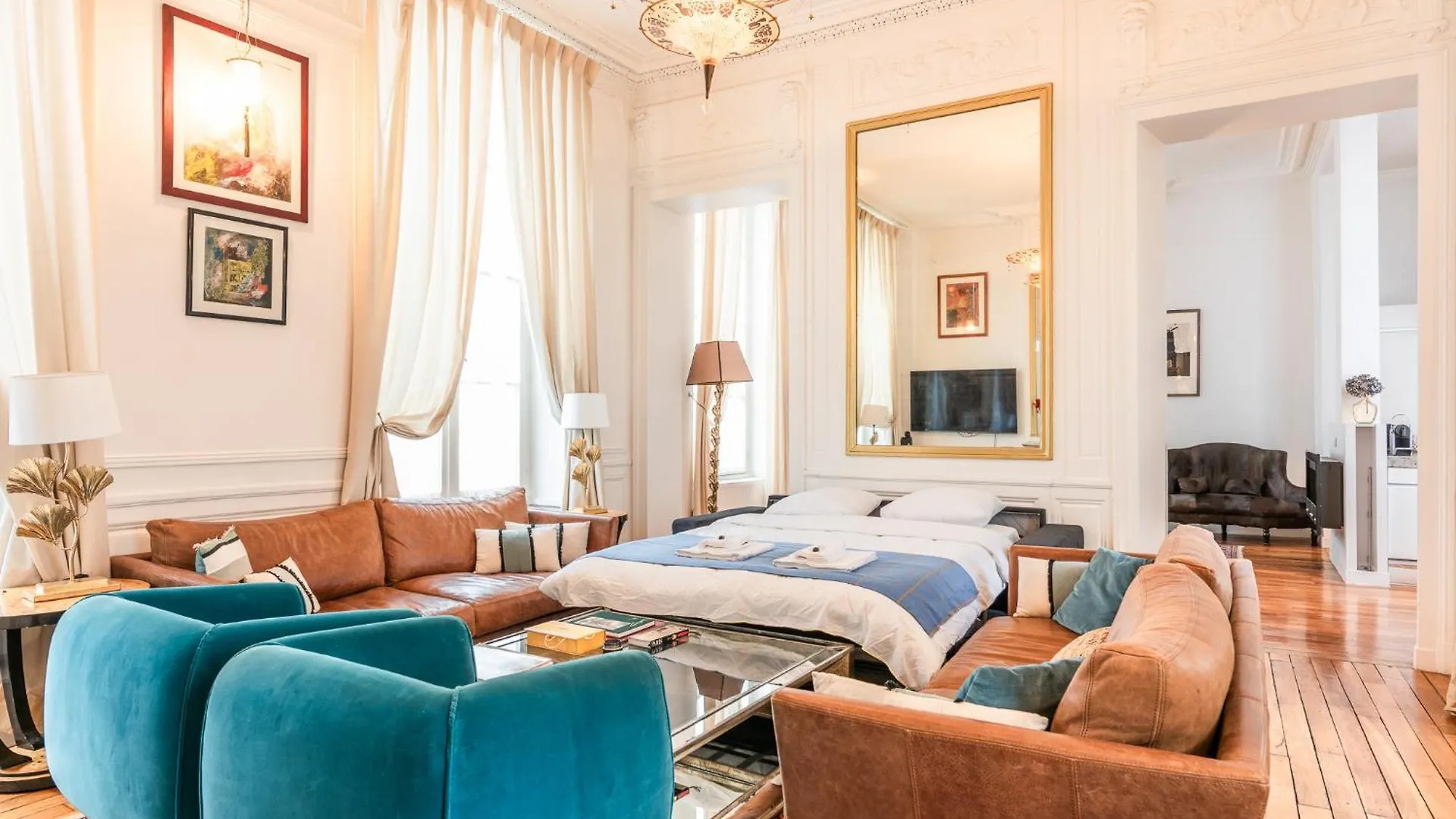 Luxury Typical Parisian Flat - 5 Min From Louvre *